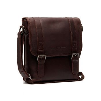 Geanta umar barbati piele naturala - 3.8 litri - Adelanto - - Maro inchis