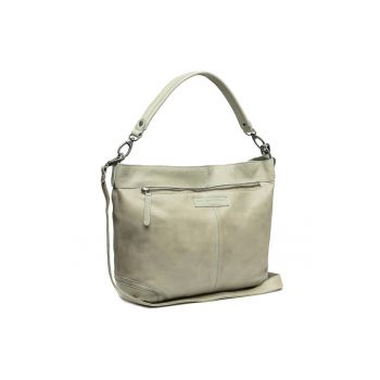 Geanta umar dama piele naturala - 12.9 litri - Bolivia - - Verde pal