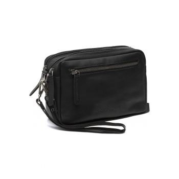 Geanta umar dama piele naturala - 2.3 litri - Samui - - Negru