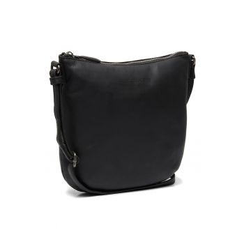 Geanta umar dama piele naturala - 3.1 litri - Redding - - Negru