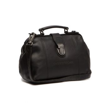 Geanta umar dama piele naturala - 5.3 litri - Rachael - - Negru