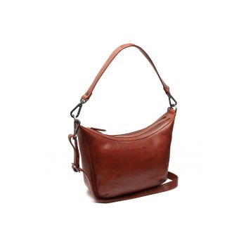 Geanta umar dama piele naturala - 5.7 litri - Moneva - - Coniac