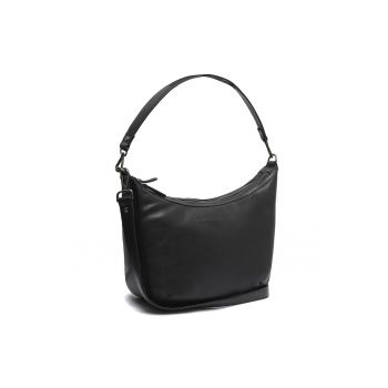 Geanta umar dama piele naturala - 5.7 litri - Moneva - - Negru