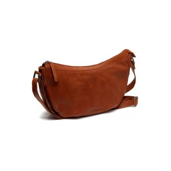 Geanta umar dama piele naturala - 5.9 litri - Clarita - - Coniac