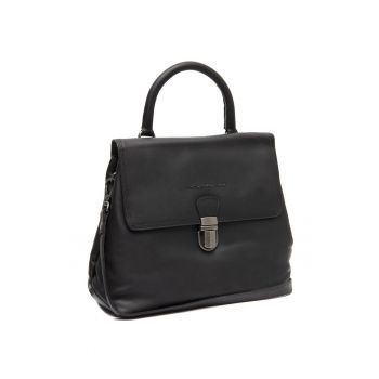 Geanta umar dama piele naturala - 7 litri - Angera - - Negru