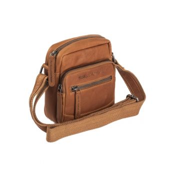 Geanta umar unisex piele naturala - 1.6 litri - Bremen - - Coniac