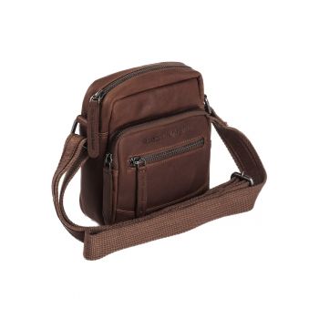 Geanta umar unisex piele naturala - 1.6 litri - Bremen - - Maro