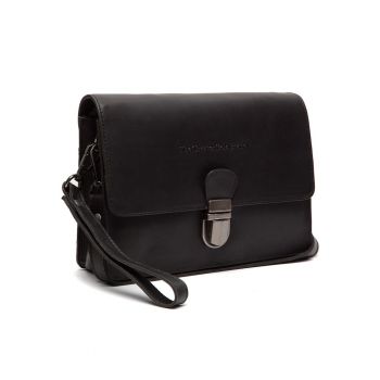 Geanta umar unisex piele naturala - 2.5 litri - Lucca - - Negru