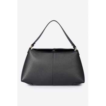 Geanta uni de piele cu maner