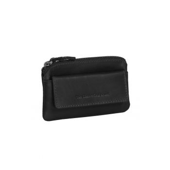 Portofel chei unisex piele naturala - Oliver - - Negru