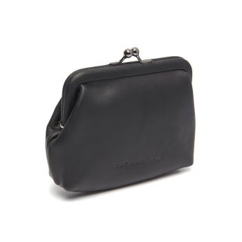 Portofel dama piele naturala - Nera - - Negru