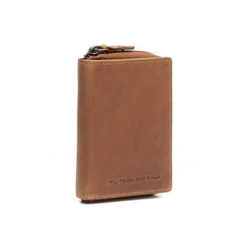 Portofel dama piele naturala - Osum - - Coniac