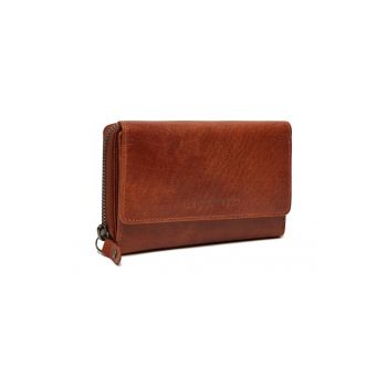 Portofel dama piele naturala - Rhodos - - Coniac