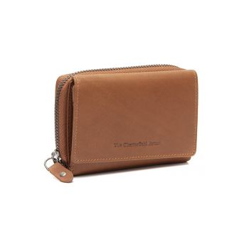 Portofel dama piele naturala - Sorraia - - Coniac