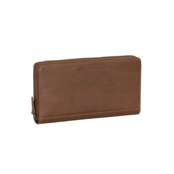 Portofel din piele naturala Nova - Coniac