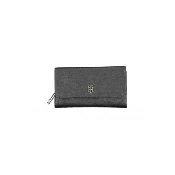 Portofel Mare de Dama  Th Element Large Flap Wallet AW0AW13663 - Negru