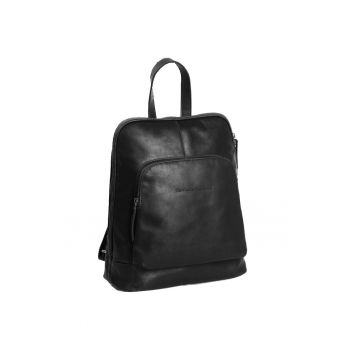 Rucsac dama piele naturala - 9.5 litri - Naomi - - Negru
