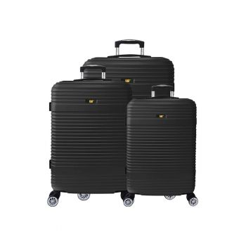 Set 3 trollere  V Power Alexa negru - 38 l/68 l/100 l