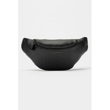 Borseta cu model monograma King - Negru