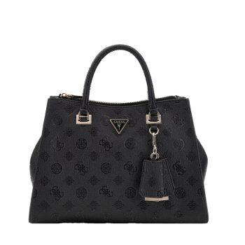 Cresidia 4g peony logo handbag black