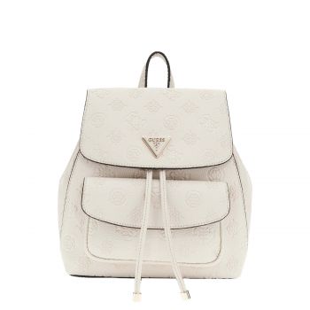 Cresidia 4g peony logo mini backpack bone