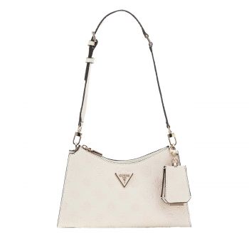Cresidia ii top zip shoulder bag bone logo