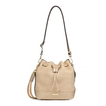 Geanta bucket Nalvia - Maro camel