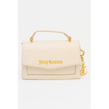 Geanta crossbody din piele ecologica Lily - Crem