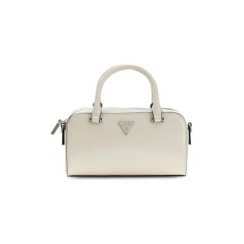 Geanta cu bareta de umar ajustabila si detasabila Arnela - Alb murdar