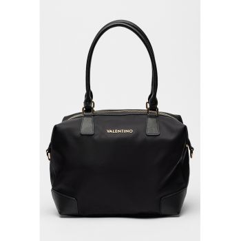 Geanta cu fermoar si bareta de umar Jenny - Negru