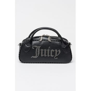 Geanta cu maner si etui Kimberly - Negru