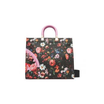 Geanta dama -  305550835 - piele ecologica - multicolor