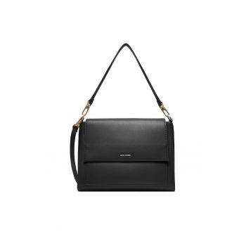 Geanta dama  C-NAILA-LDA8079 - material textilwqdqwf - Negru