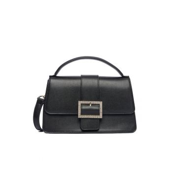 Geanta dama  model CEO-MISSISIPI-III-KY - din material textildwqf - Negru