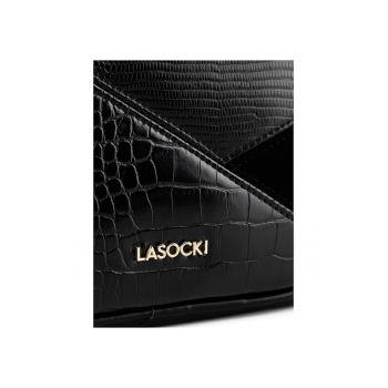 Geanta dama  model LSK-K-070-06 - culoare neagra - material sintetic