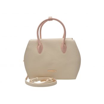 Geanta EPICA alba, 6A35, din piele ecologica