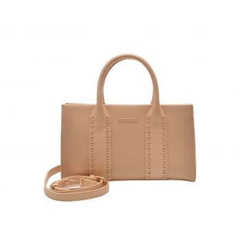 Geanta EPICA bej, 9A65, din piele ecologica