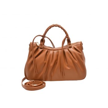 Geanta EPICA maro, 8A179, din piele ecologica