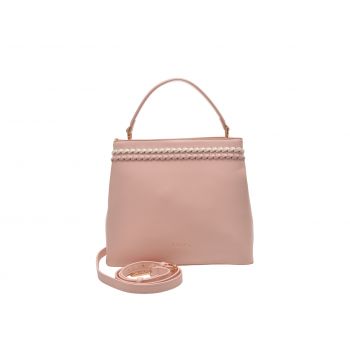 Geanta EPICA roz, J7A17, din piele ecologica