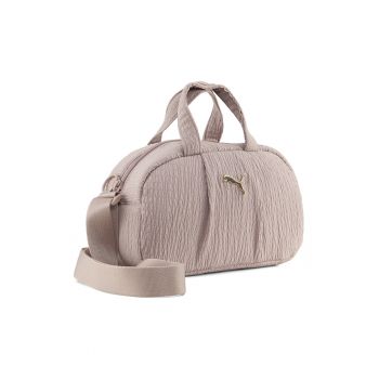 Geanta mica din material textil UP - Roz prafuit