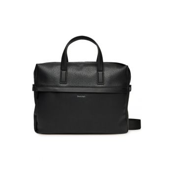 Geanta pentru laptop barbati -  ecologica - negru - universala