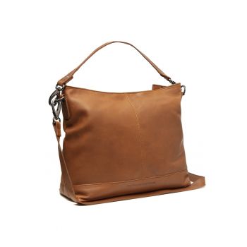 Geanta umar dama piele naturala - 10.2 litri - Amelia - - Coniac