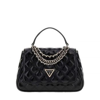 Giully chains handbag red black