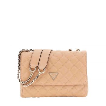Giully ii compound convertible flap bag beige