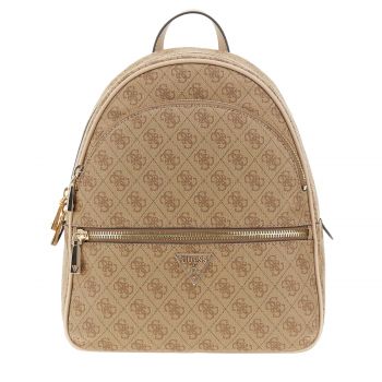 Manhattan ii backpack l latte logo