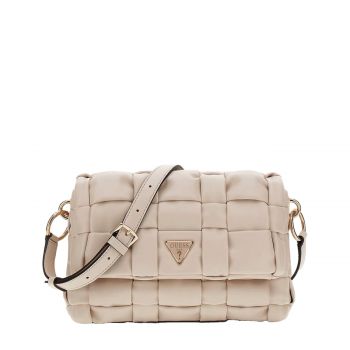 Marion woven crossbody bone