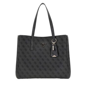 Meridian ii girlfriend tote shoulder bag coal logo
