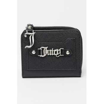 Portofel cu fermoar Aurora - Negru