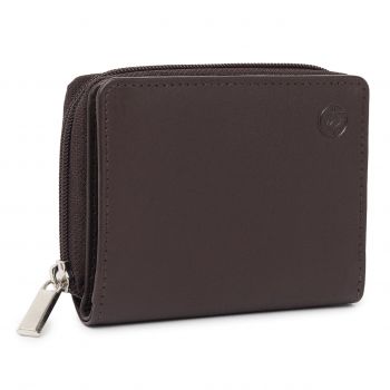 Portofel dama Marquise, Katharine PT1463, piele naturala, Maro