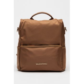 Rucsac cu barete si model logo Jenny Re - Maro deschis